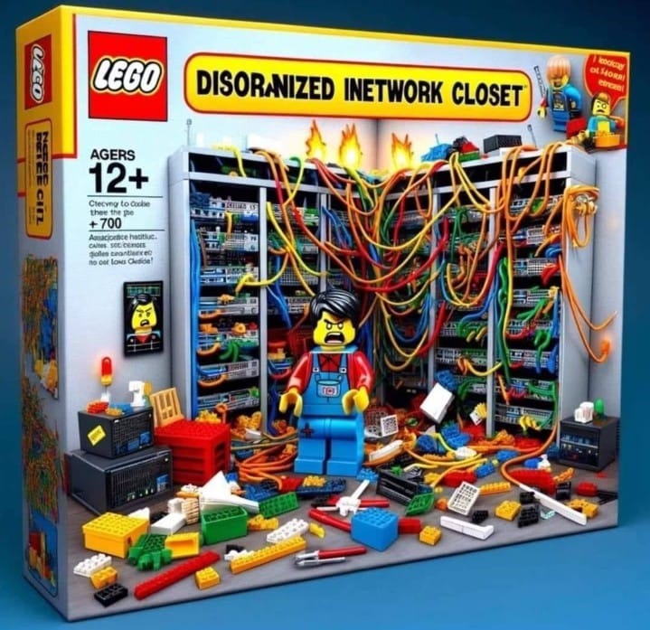 Лего-набор "Веселый сетевик"